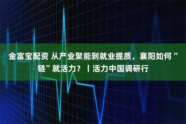 金富宝配资 从产业聚能到就业提质，襄阳如何“链”就活力？丨活力中国调研行